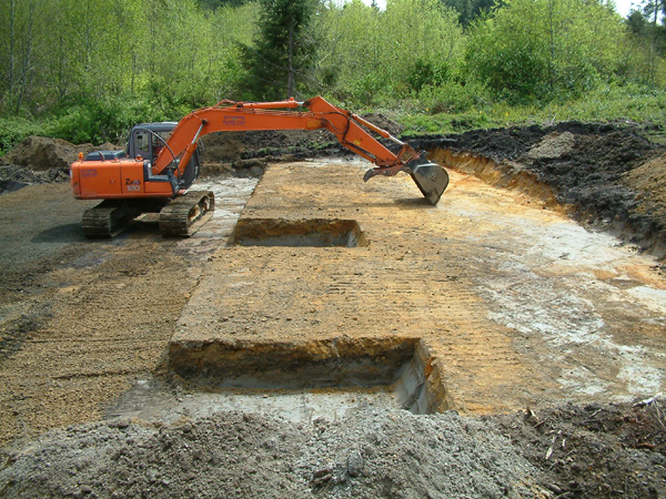 Oregon Coast Excavation, Oregon Coast Excavating, Oregon Coast, Installation of underground utilities, Oregon Coast Foundation Dig Outs